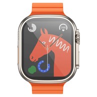 HOCO Pametni sat Y12, 1.96" zaslon, BT, IP67, narančasti